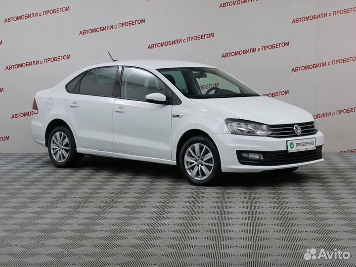 Volkswagen Polo 1.6 AT, 2018, 104 231 км