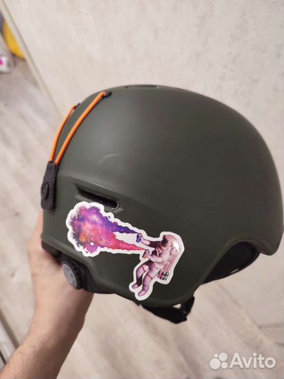 Горнолыжный шлем sinner fortune темно зеленый