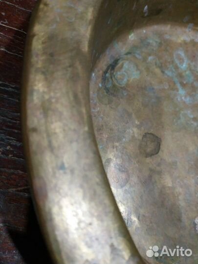 Таз для варенья латунь Антик