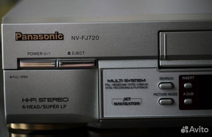 Видеомагнитофон HI-FI Panasonic NV-FJ720EU