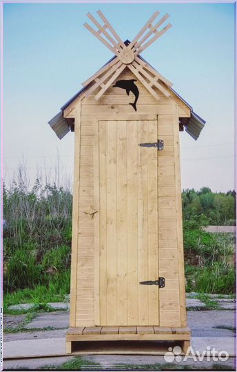 Уличный туалет с установкой PPB