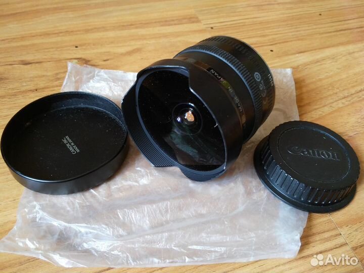 Объектив Canon Fish-eye 15мм