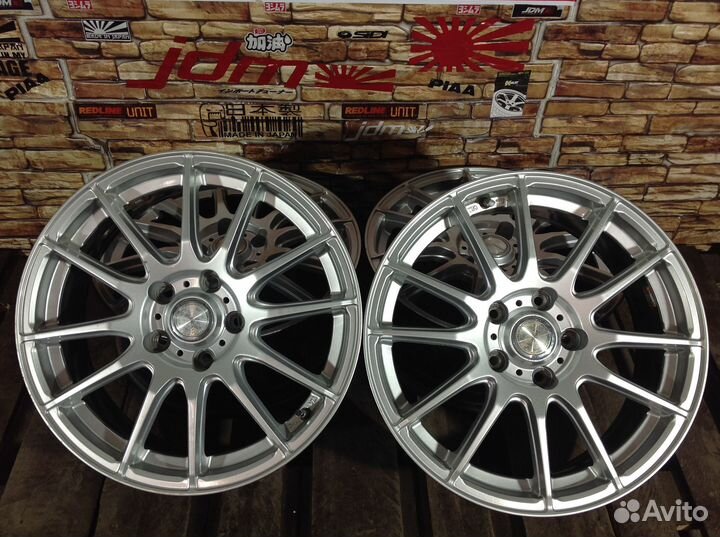 R17 5*114.3 литые диски Grass из Японии