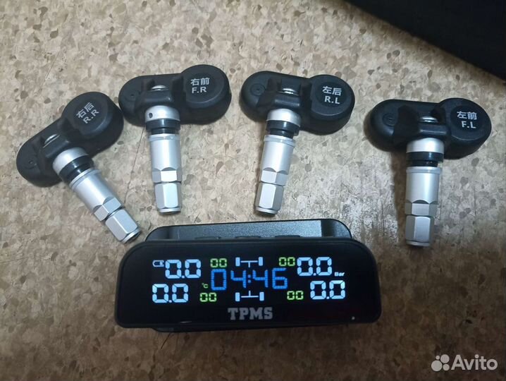 Система контроля давления в шинах tpms+установка