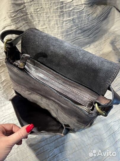 Нельсон Сумка через плечо из джисы и кожи