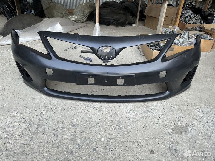 Передний бампер toyota corolla 150
