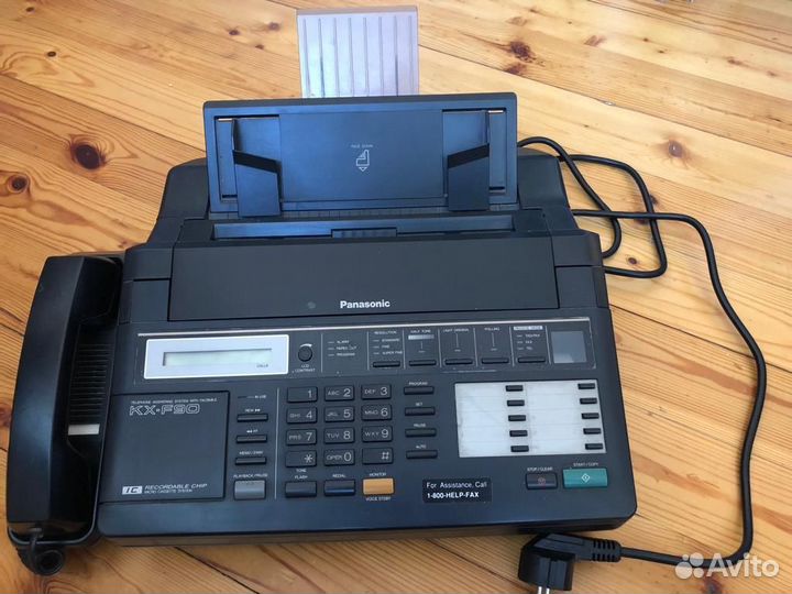 Факс телефон panasonic kx-f90