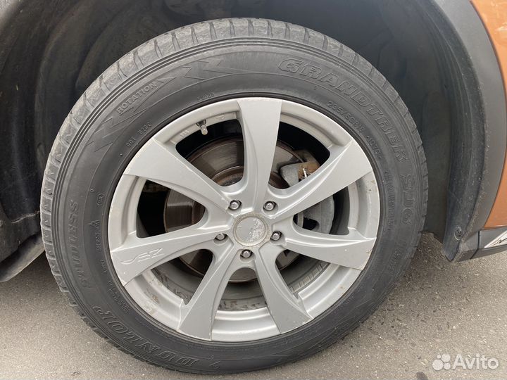 Литые диски r18 5x114 3 с резиной зимней