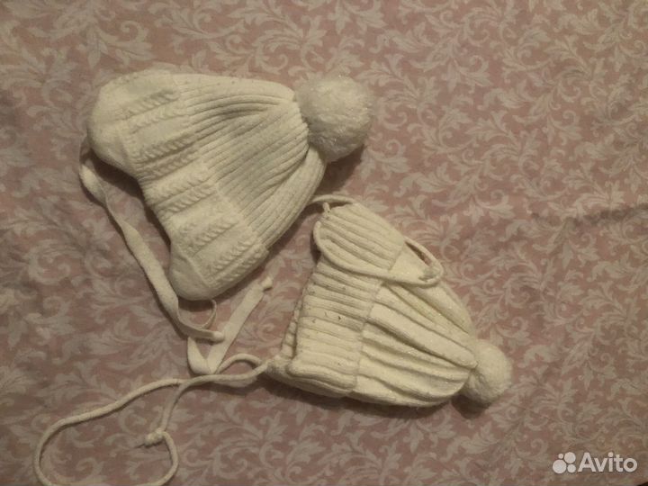 Шапка для девочки демисезонная