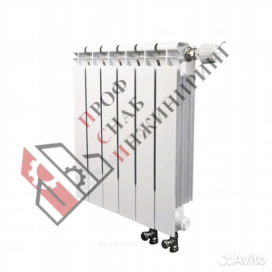 Радиатор биметаллический рбс 500/95 (А14) 5 секций