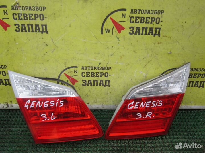 Hyundai genesis Фонарь внутренний правый 2010