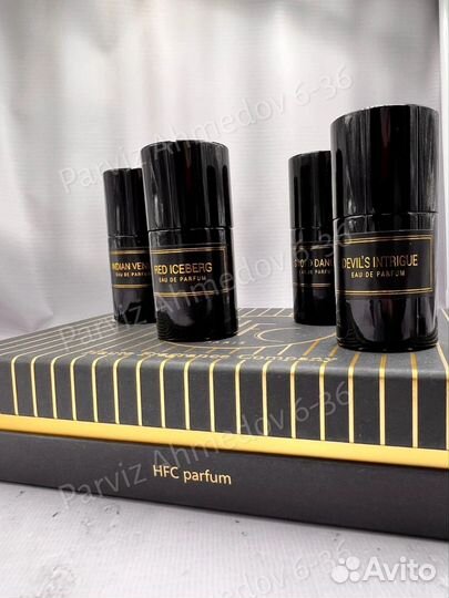 HFC travel SET 4*15ml