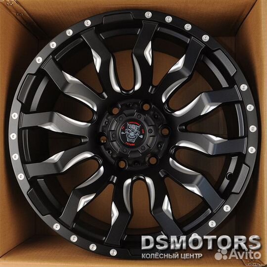 Диски JT124-8 9/18 6x139.7 ET0 d110.1 matt blackmi