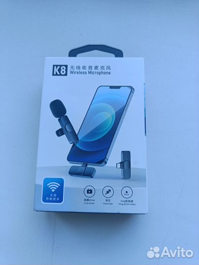 Беспроводной микрофон петличка