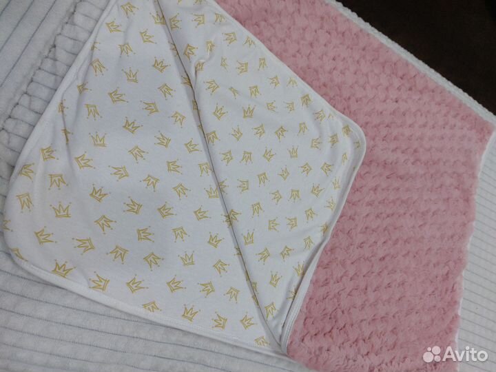 Детский плед покрывало двусторонний Новый