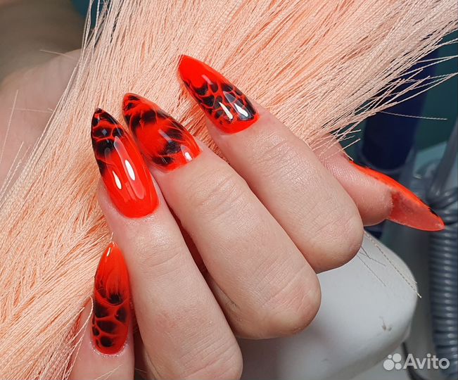 Маникюр Гель лак Укрепление Наращивание Педикюр