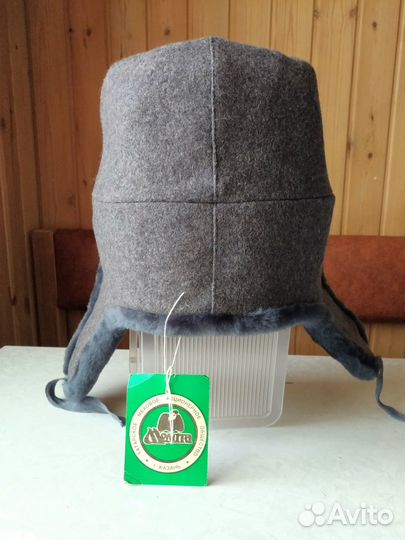 Шапка ушанка офицерская