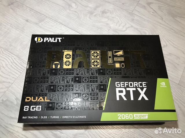 Видеокарта Palit GeForce RTX 2060 super dual 8GB