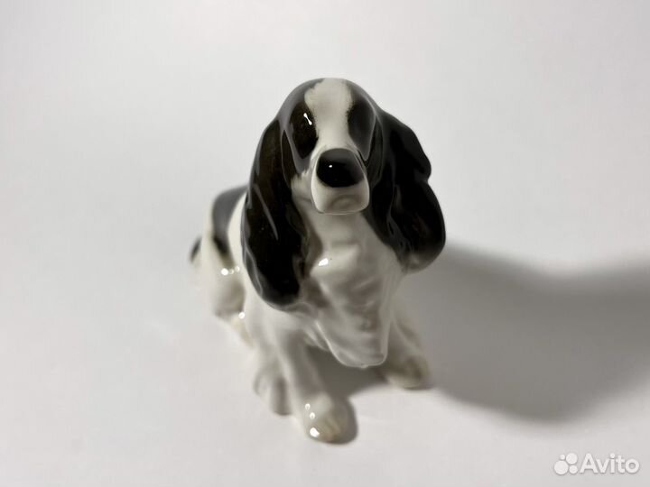 Статуэтка собака «Спаниель» СССР