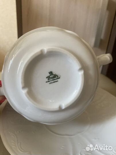 Бульонница блюдце Чайник Бернадот Чехия