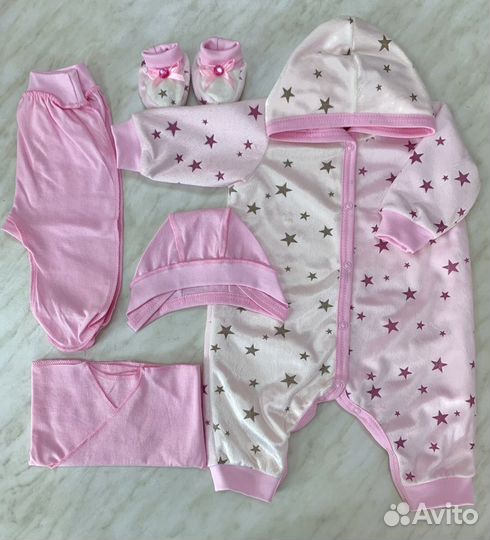 Комплекты на выписку из роддома