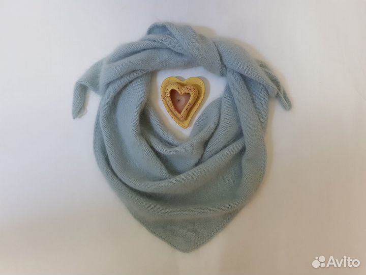 Бактус из пуха норки, ручная работа