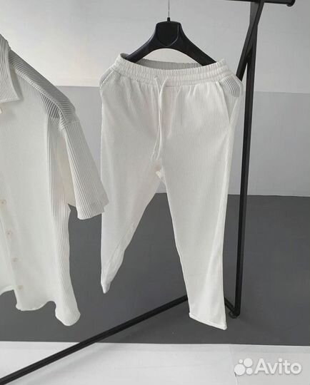 Мужской летний костюм лапша рубашка и штаны