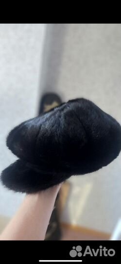 Меховая мужская кепка