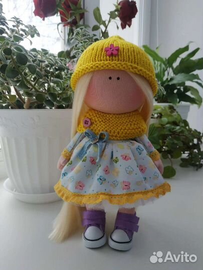 Интерьерная кукла ручной работы