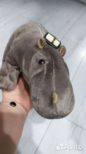 Сумка игрушка бегемотик Anna Club Plush