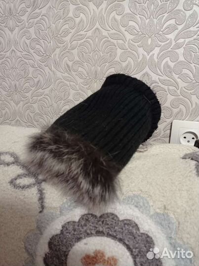 Шапка женская из меха