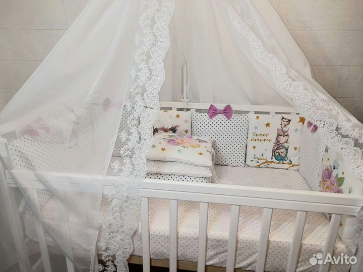 Балдахин в детскую кроватку
