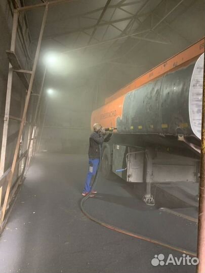 Пескоструйная обработка с выездом