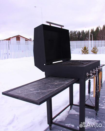 Гриль угольный