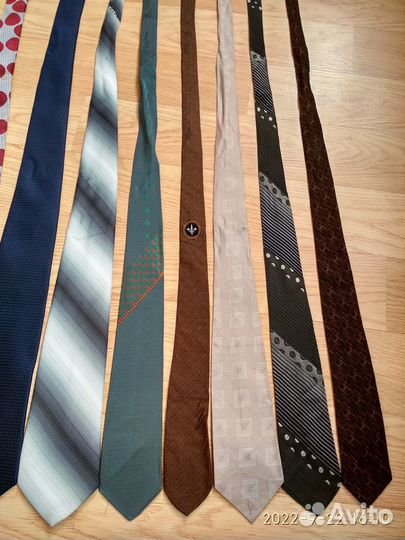 Галстук мужской фасонный, разные модели