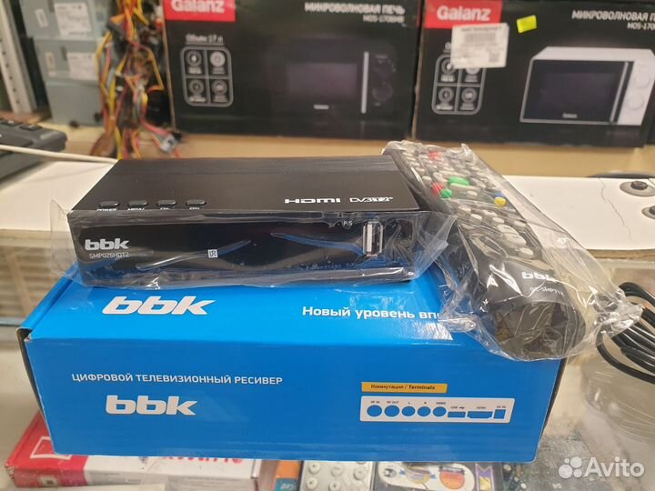 Цифровая тв приставка BBK на 20 каналов Новая