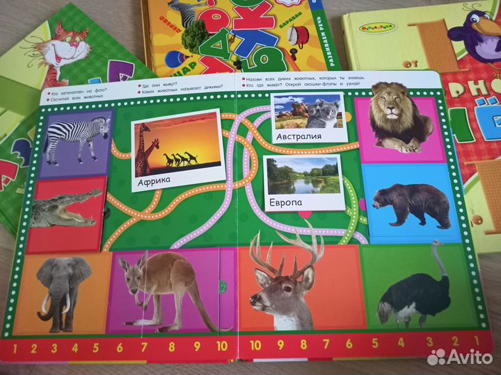 Развивающие книги чудо счёт чудо азбука