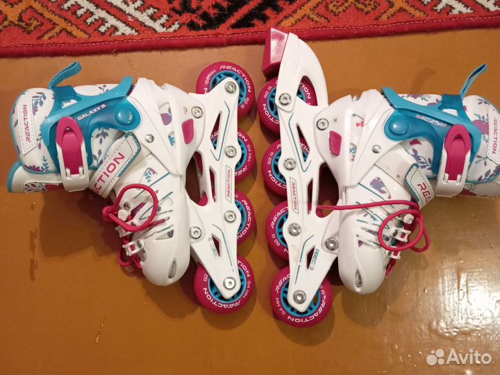 Роликовые коньки детские раздвижные