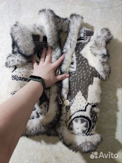 Жилетка на овчине детская