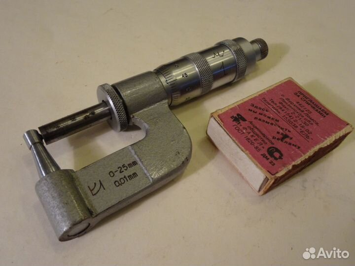 Микрометр трубный 0-25 (б/у) СССР