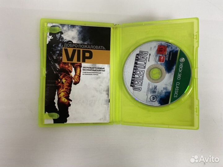 Диск xbox 360 Battlefield Bad Company 2 Лицензия