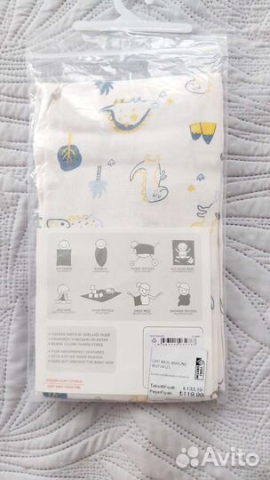 Муслиновые пеленки Турция новые
