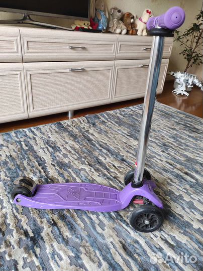 Самокат детский трехколесный бу
