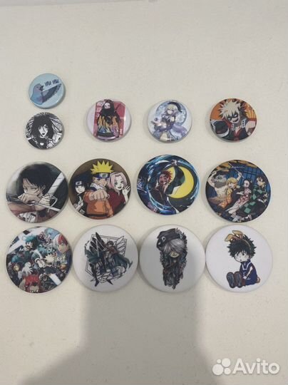 Аниме значки