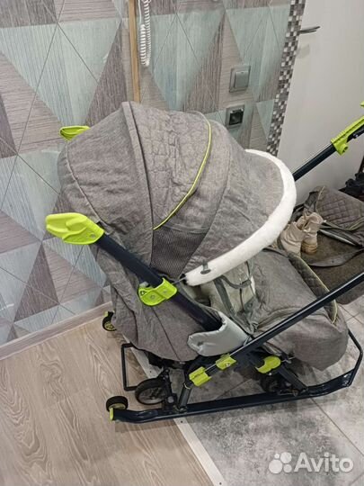 Санки коляска ника 7 3