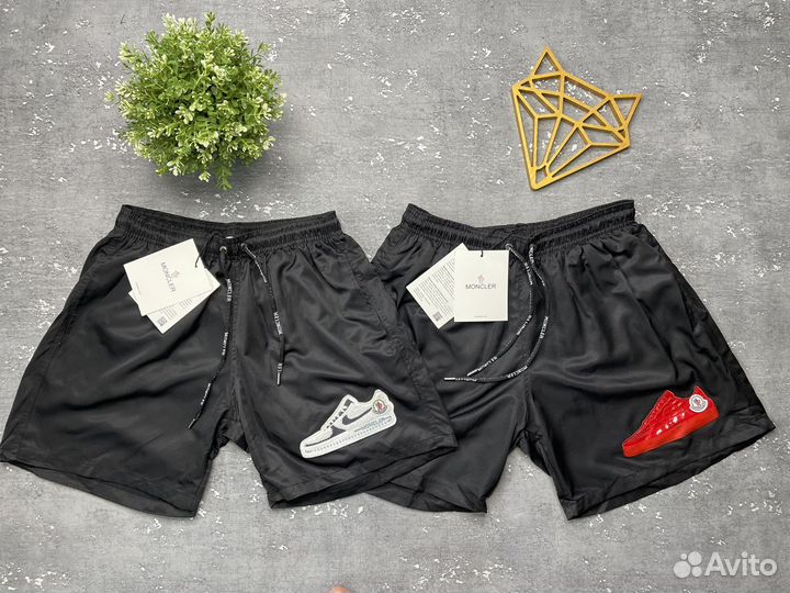 Шорты для плавания мужские пляжные Moncler