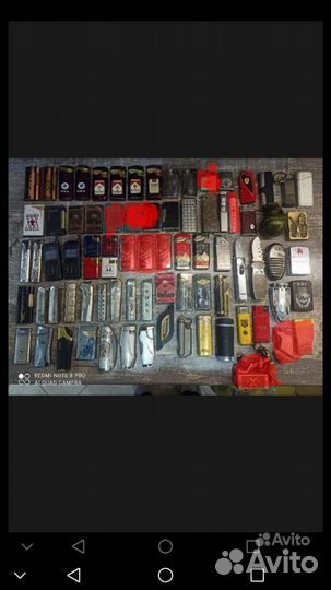 Коллекция зажигалок