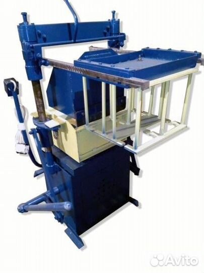 Вибростанок для теплоэффективных блоков