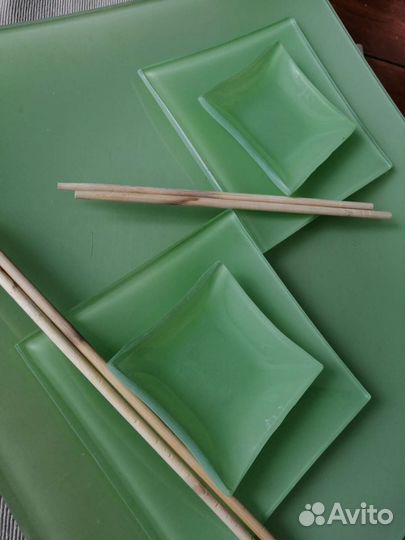 Любителям суши, 5 предметов. Стекло