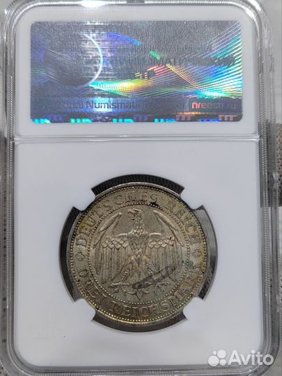 3 марки 1929 Е. Мейсен. Слаб ннр MS63